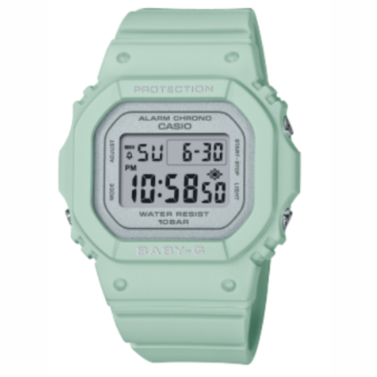 Casio Baby-G BGD-565SC-3 Green Resin Band Women Sports Watch